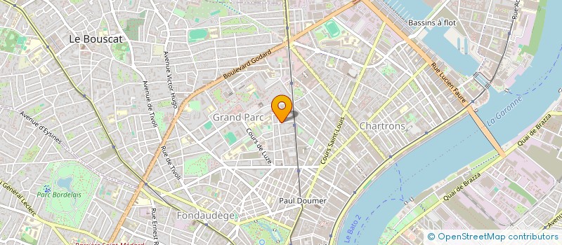 localisation de l'entreprise DS CONSULTING  BORDEAUX