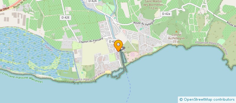 localisation de l'entreprise DS CORDO  LA LONDE-LES-MAURES