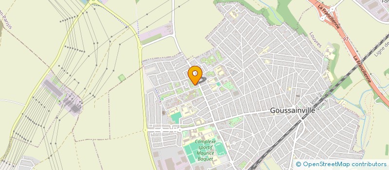 localisation de l'entreprise DS CORPORATION  GOUSSAINVILLE