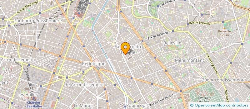 localisation de l'entreprise DS CREA  PARIS