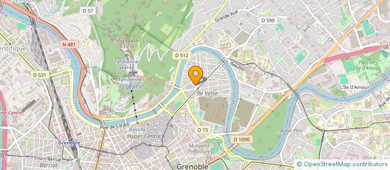 localisation de l'entreprise DS CREATEETH à GRENOBLE