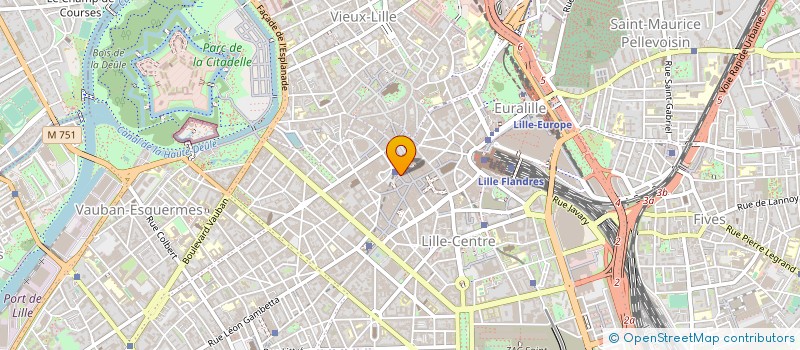 localisation de l'entreprise DS CREATION à LILLE
