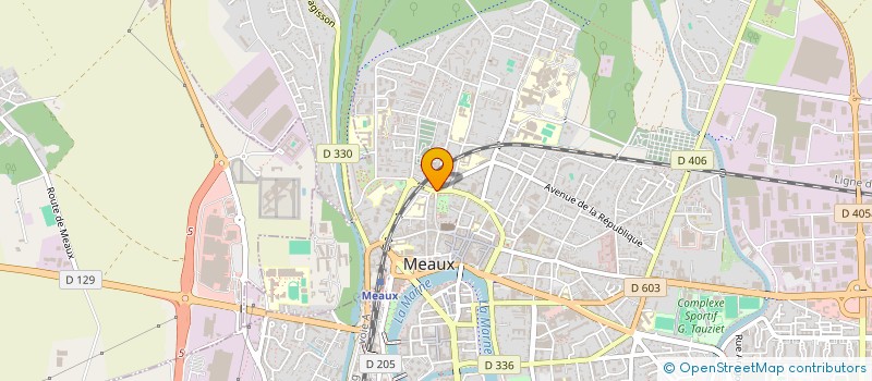 localisation de l'entreprise DS CREATION à MEAUX