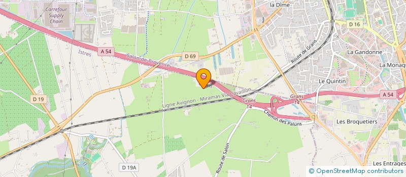 localisation de l'entreprise DS CREP  GRANS