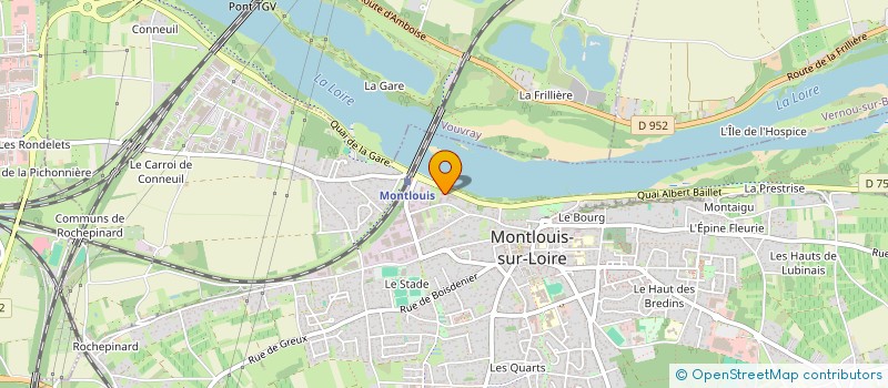 localisation de l'entreprise DS CUISINES à MONTLOUIS-SUR-LOIRE