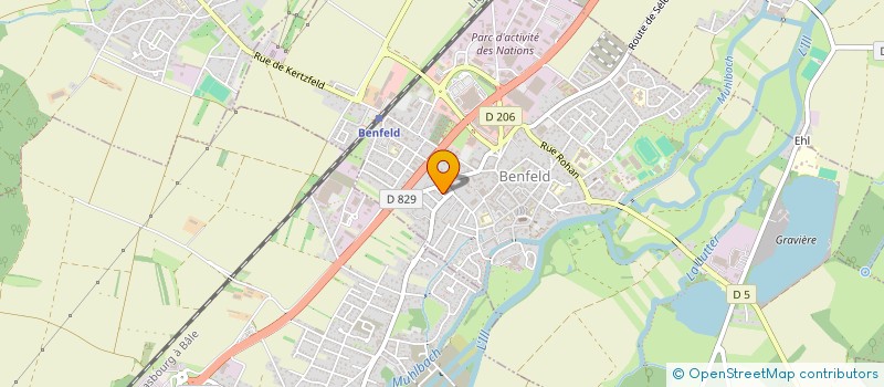 localisation de l'entreprise DS DEBOUCHAGE à BENFELD
