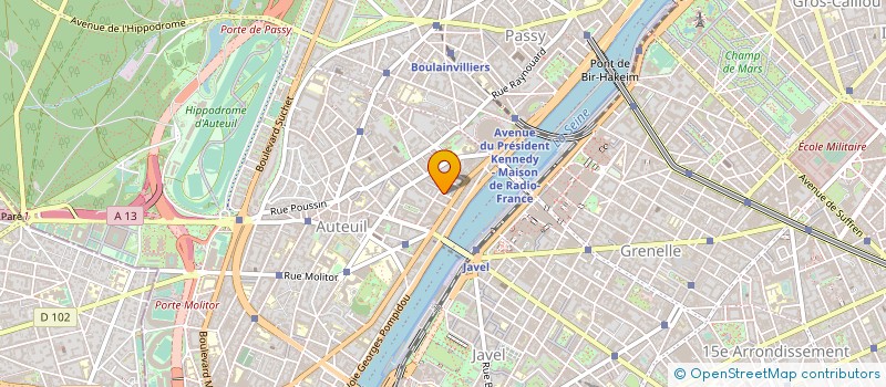 localisation de l'entreprise DS DECOSTYLE à PARIS