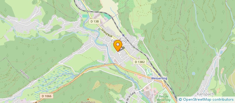 localisation de l'entreprise DS DIANE  FELLERING