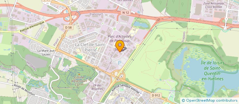 localisation de l'entreprise DS DISTRI  TRAPPES