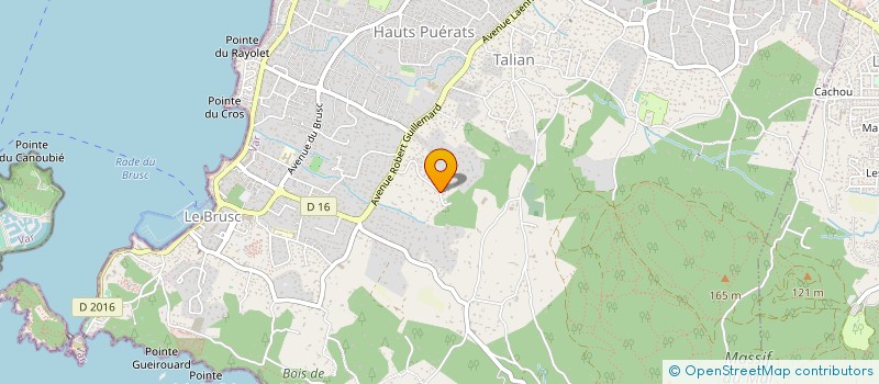 localisation de l'entreprise DS ELEC à SIX-FOURS-LES-PLAGES