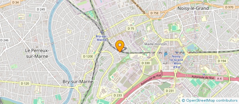 localisation de l'entreprise DS EMRY  BRY-SUR-MARNE