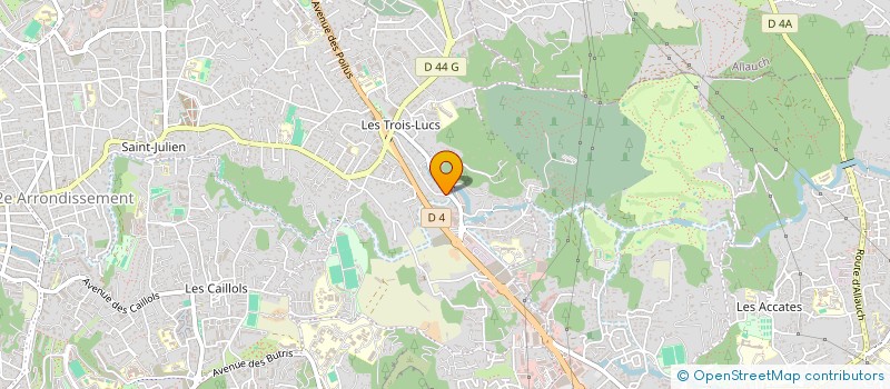 localisation de l'entreprise DS ENERGIES ELEC  MARSEILLE