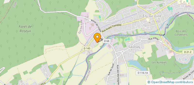 localisation de l'entreprise DS-EQUIPEMENTS  EZY-SUR-EURE