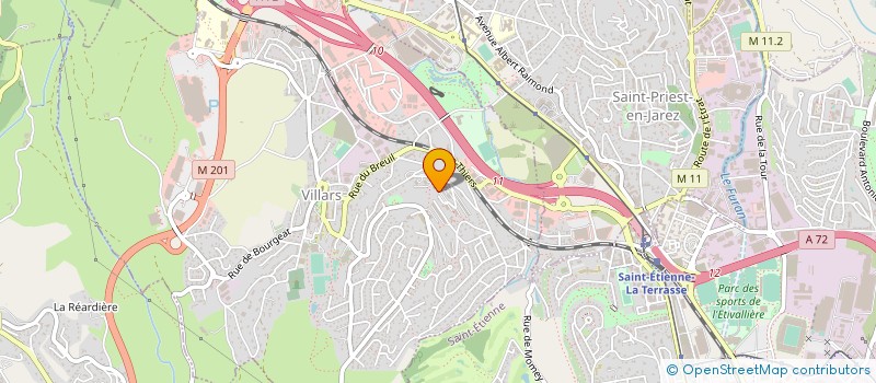 localisation de l'entreprise DS ETANCHEITE  VILLARS
