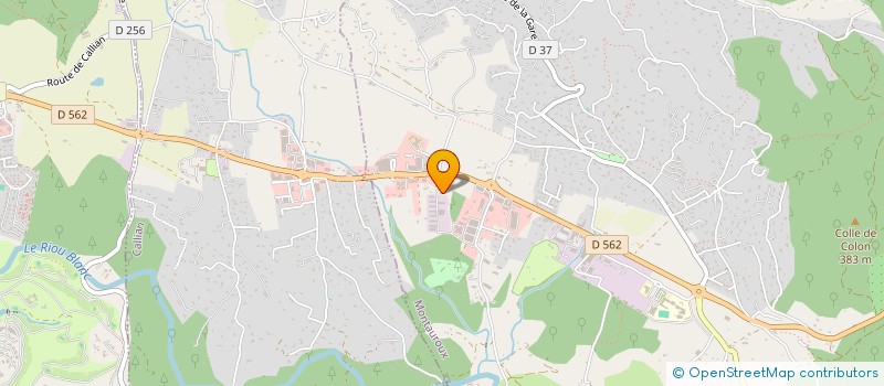 localisation de l'entreprise DS EVENEMENTS  MONTAUROUX