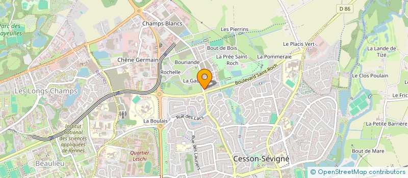 localisation de l'entreprise DS EXPERTISE  CESSON-SEVIGNE