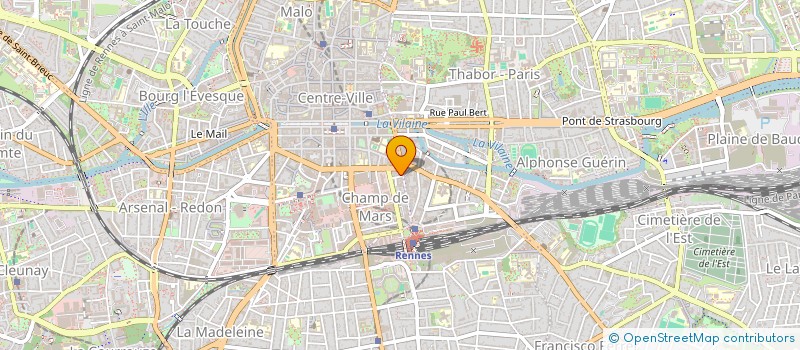 localisation de l'entreprise DS FIDUCIE  RENNES