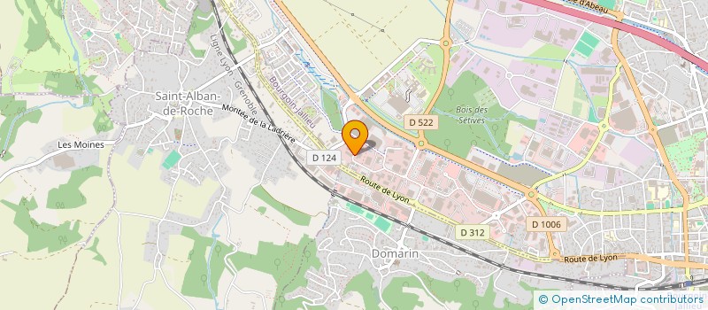 localisation de l'entreprise DS FINANCES à BOURGOIN-JALLIEU