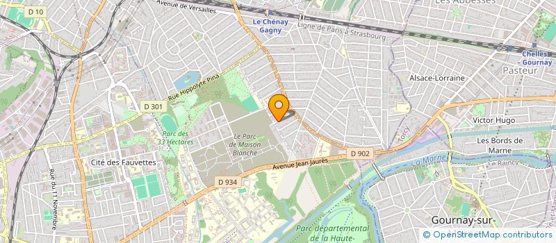 localisation de l'entreprise DS FINANCES à NEUILLY-SUR-MARNE