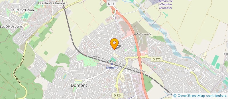 localisation de l'entreprise DS FLUIDE à DOMONT
