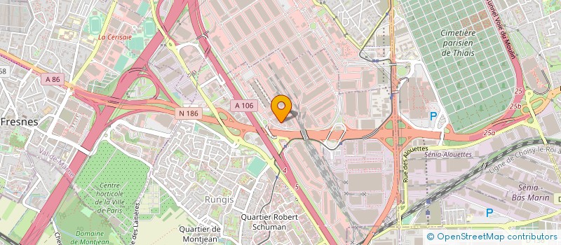 localisation de l'entreprise DS FRANCE à RUNGIS