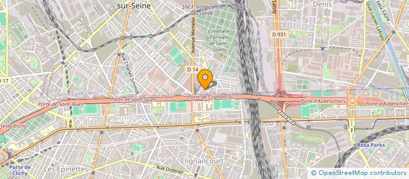 localisation de l'entreprise DS GIL à SAINT-OUEN-SUR-SEINE