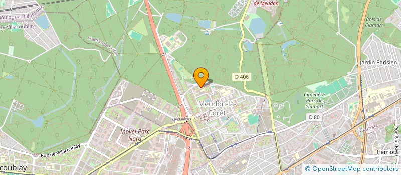 localisation de l'entreprise DS GLOBAL SERVICES à MEUDON