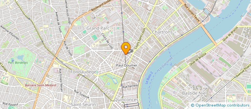 localisation de l'entreprise DS GROUP  BORDEAUX