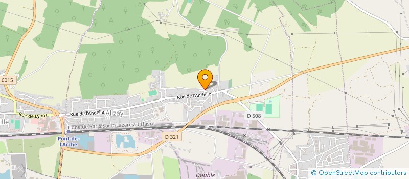 localisation de l'entreprise DS HABITAT  ALIZAY