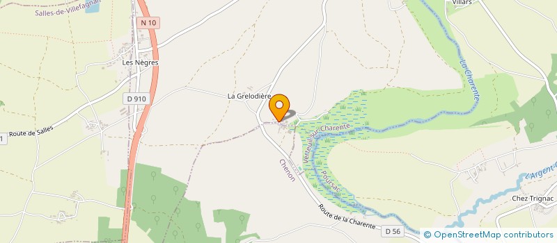 localisation de l'entreprise DS HESTIA à VERTEUIL-SUR-CHARENTE