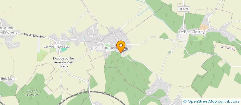 localisation de l'entreprise DS HOLDING  CIERREY