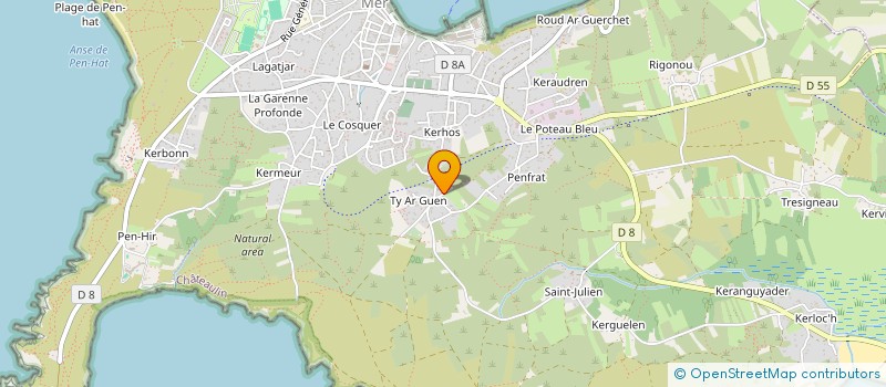 localisation de l'entreprise DS HOLDINGS  CROZON