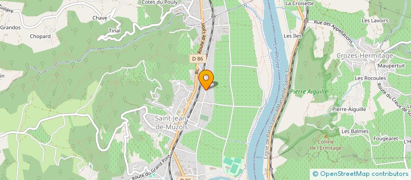 localisation de l'entreprise DS IMMO à SAINT-JEAN-DE-MUZOLS
