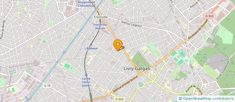 localisation de l'entreprise DS IMMO à LIVRY-GARGAN
