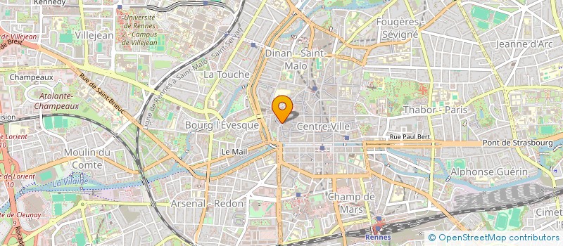 localisation de l'entreprise DS IMMO  RENNES