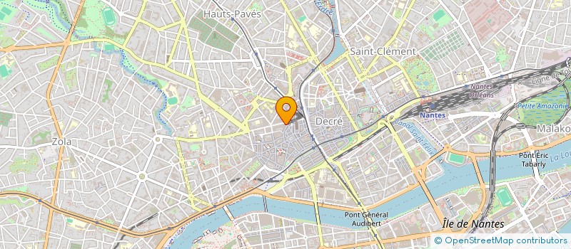 localisation de l'entreprise DS IMMO INVEST à NANTES