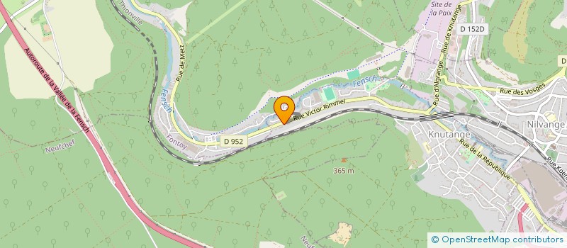 localisation de l'entreprise DS IMMOBILIER  KNUTANGE