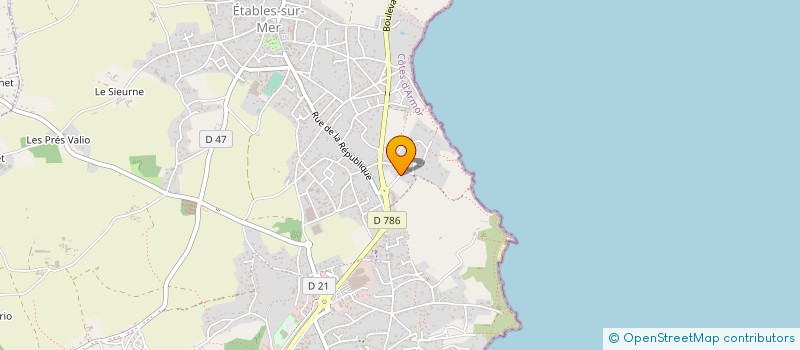 localisation de l'entreprise DS IMMOBILIER  BINIC-ETABLES-SUR-MER