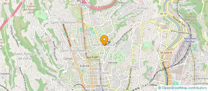 localisation de l'entreprise DS IMMOBILIER  NICE