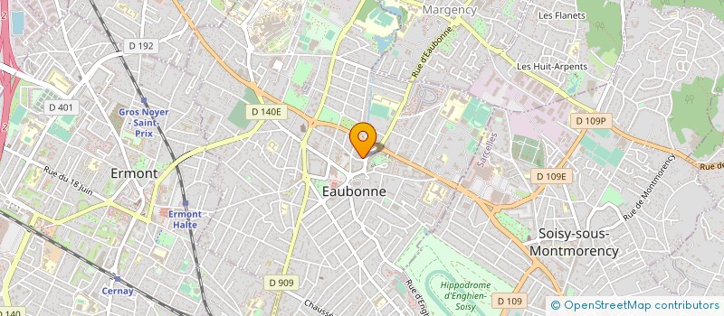 localisation de l'entreprise DS IMMOBILIER à EAUBONNE