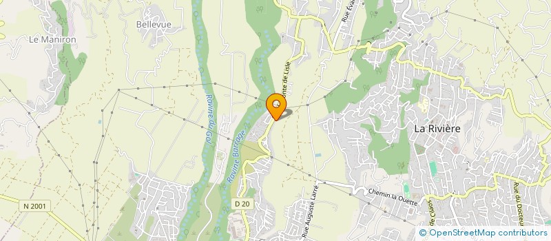 localisation de l'entreprise DS IMMOBILIER  SAINT-LOUIS