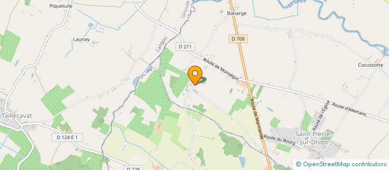 localisation de l'entreprise DS IMMOBILIER  MONTETON