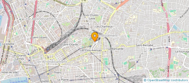 localisation de l'entreprise DS IMMOBILIER  MARSEILLE