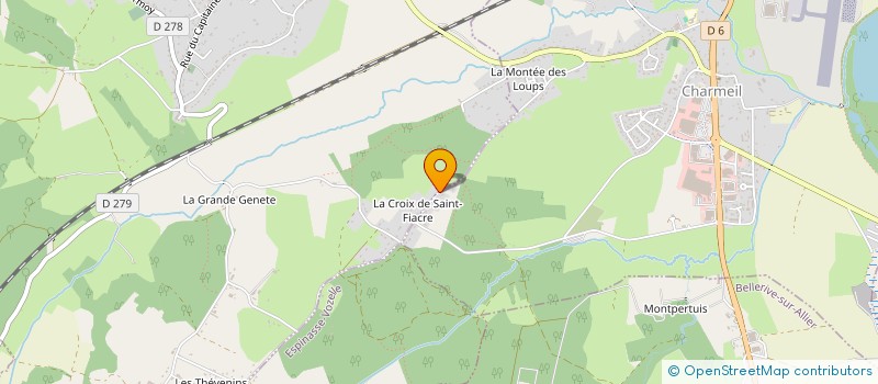 localisation de l'entreprise DS ING  VENDAT