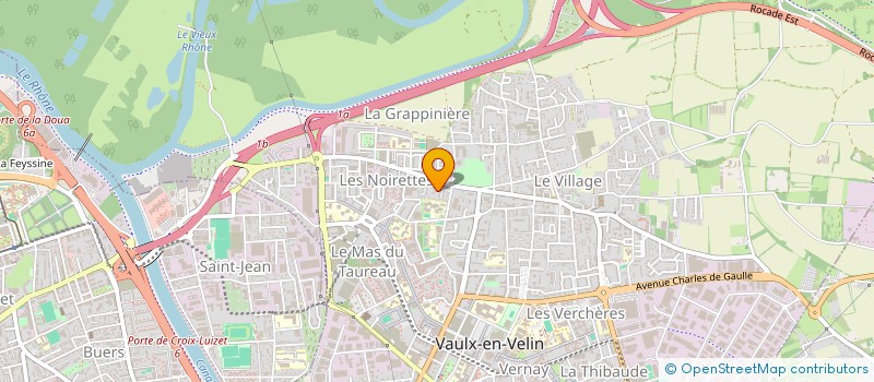 localisation de l'entreprise DS-INNOV  VAULX-EN-VELIN