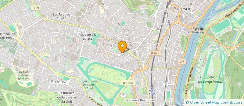 localisation de l'entreprise DS INSTALL à SURESNES