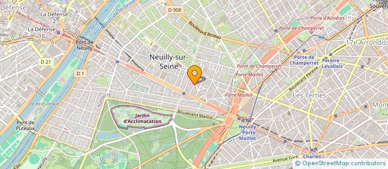 localisation de l'entreprise DS INTERIEURS à NEUILLY-SUR-SEINE