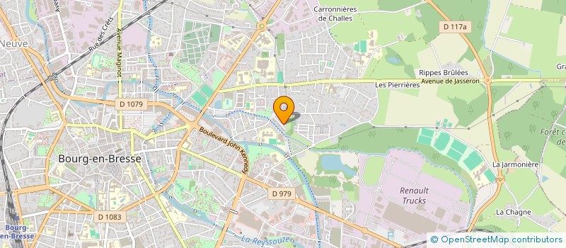localisation de l'entreprise DS INVEST BIC à BOURG-EN-BRESSE