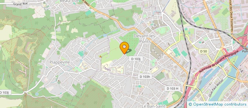 localisation de l'entreprise DS INVEST HOME  METZ