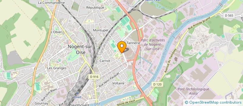 localisation de l'entreprise DS KEBAB  NOGENT-SUR-OISE